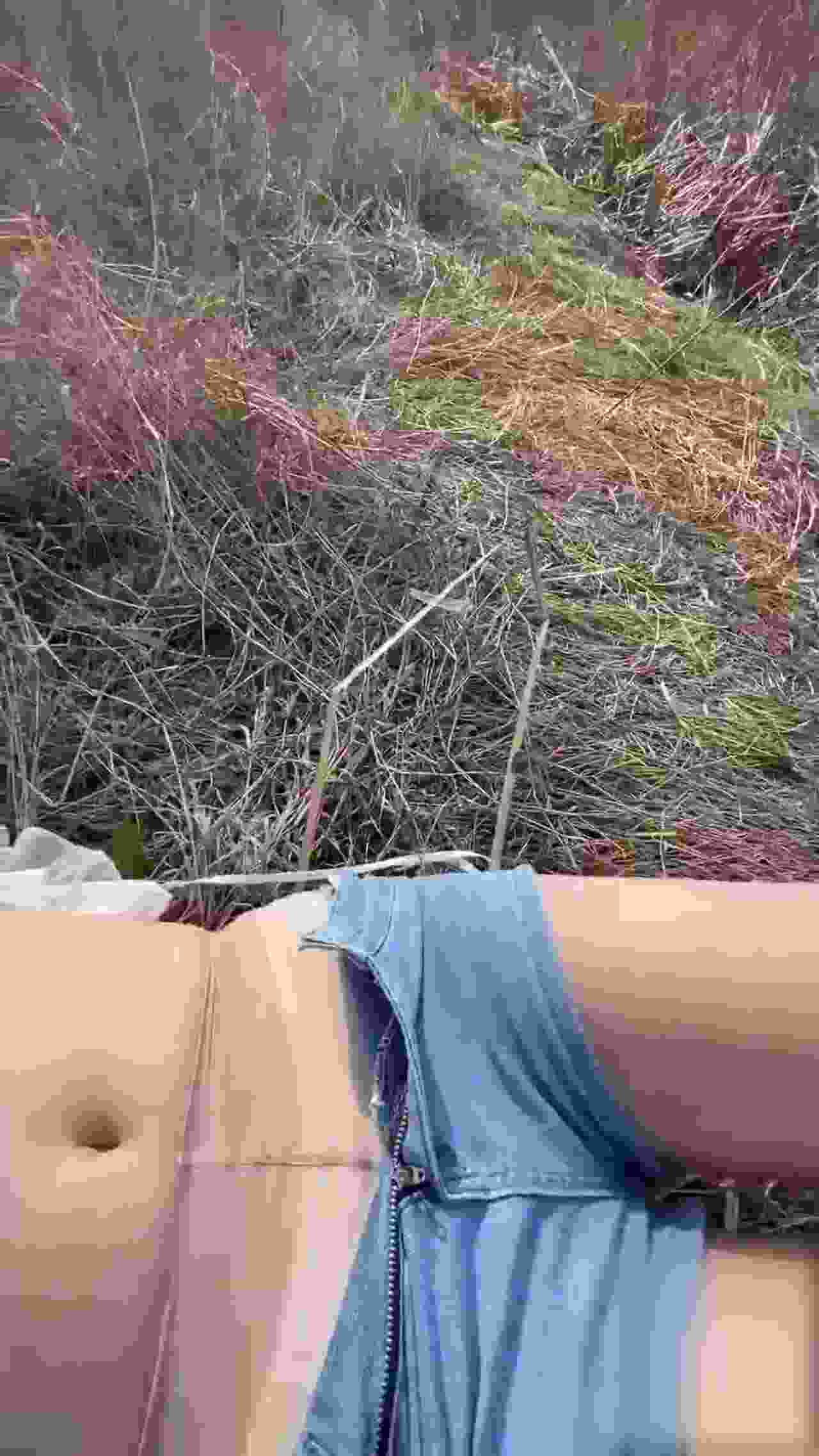  『海角社区』乱伦大神强上女房东 以记录之名把少妇房东野外按在草地疯狂输出 的剧照6